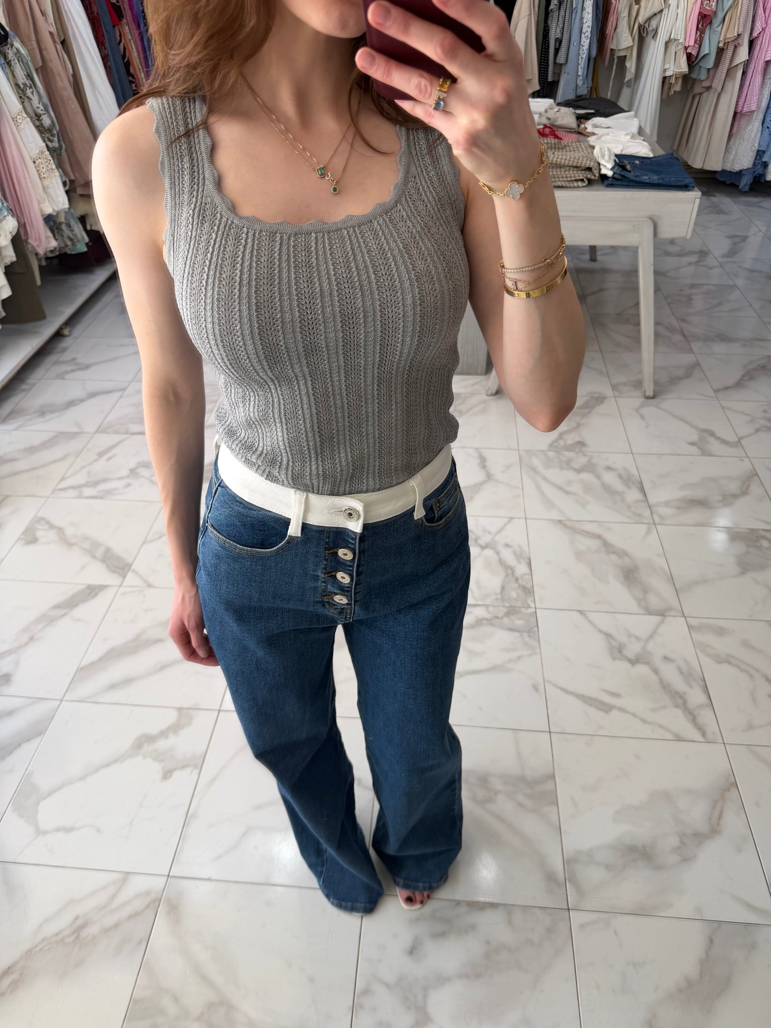 Pantalón tiro alto