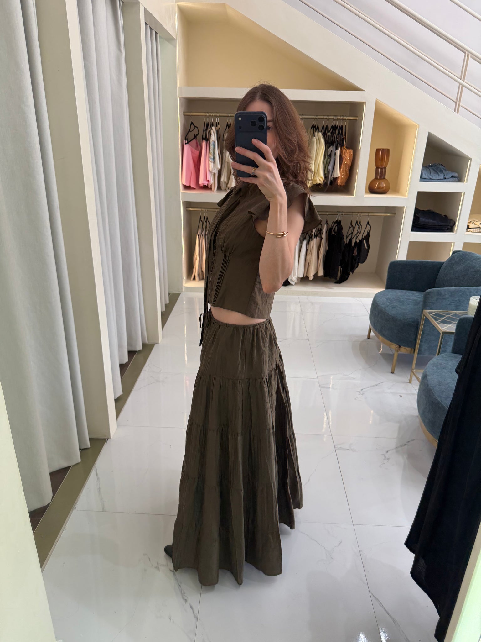 Blusa olive