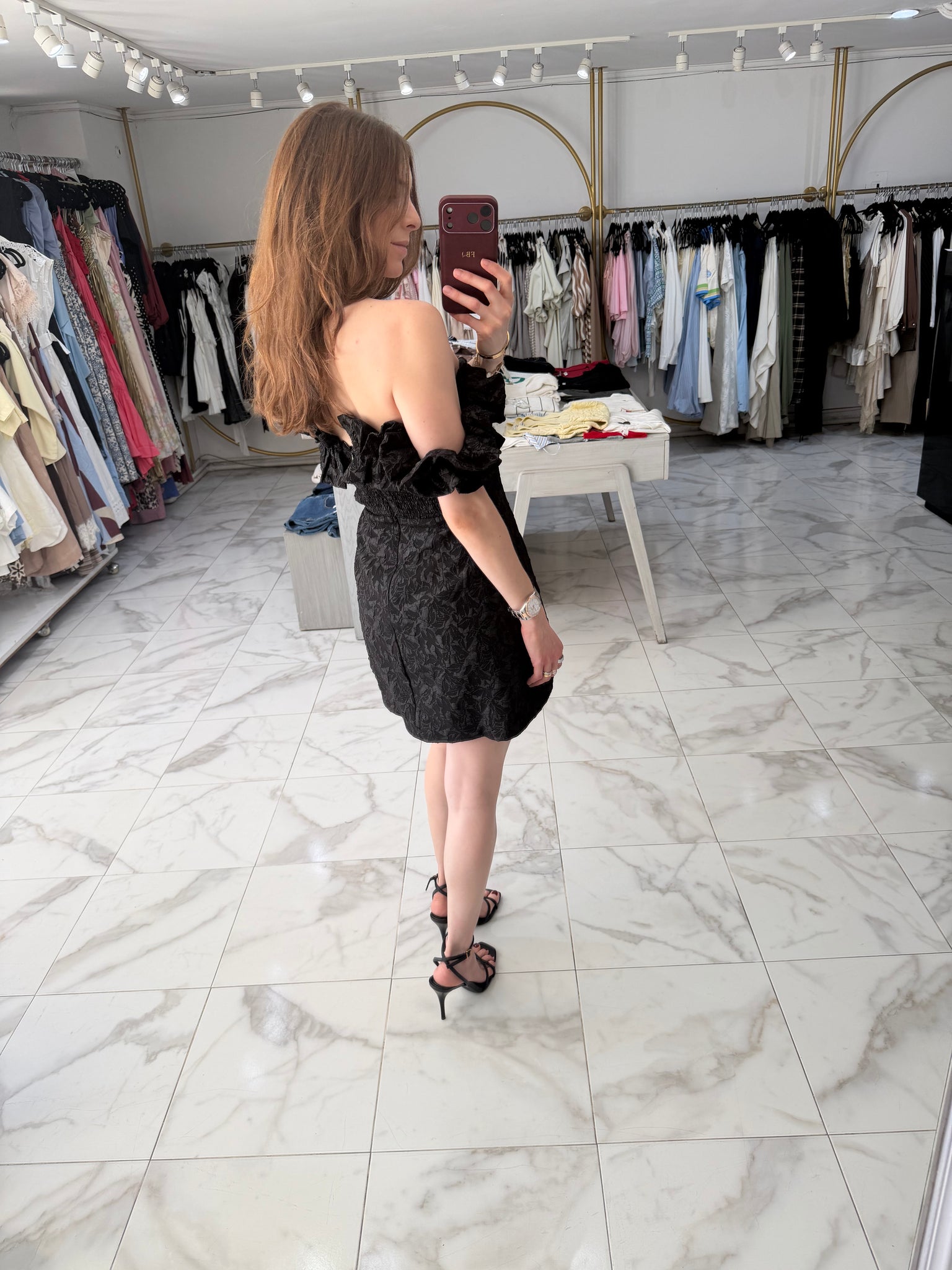 Vestido con textura