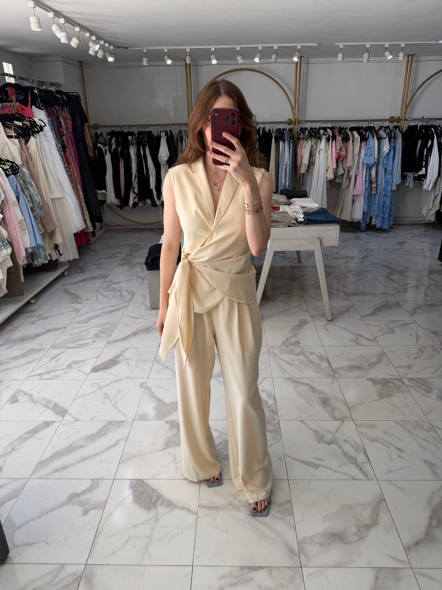 Pantalón liso