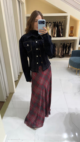 Falda cuadros