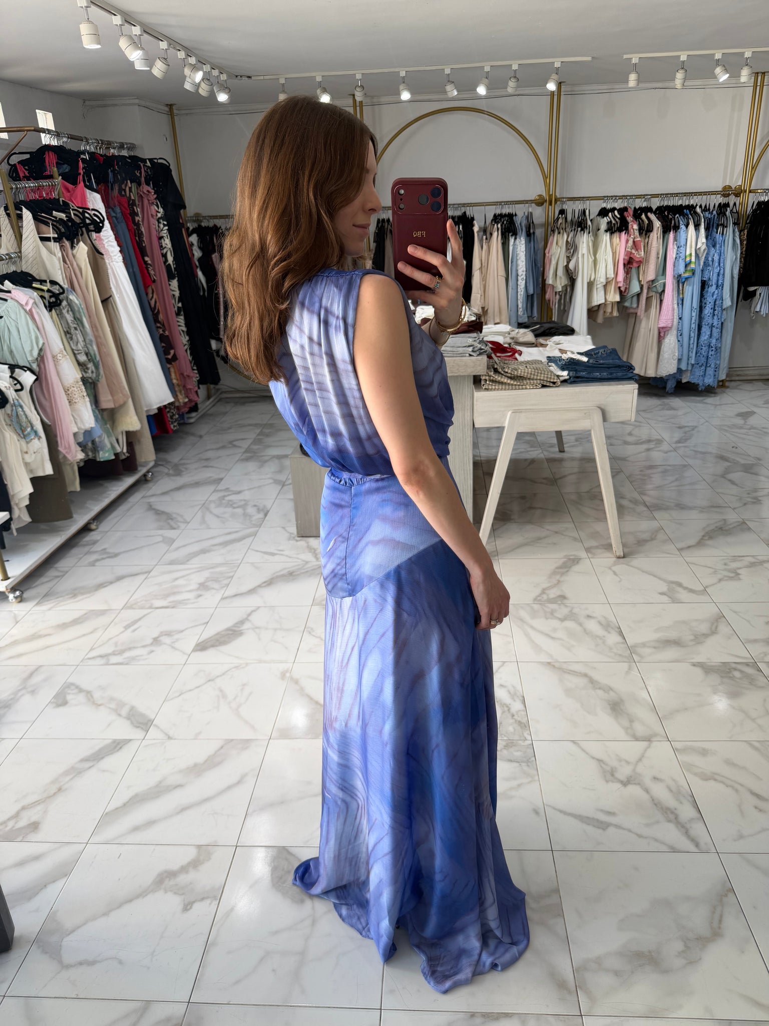 Vestido púrpura