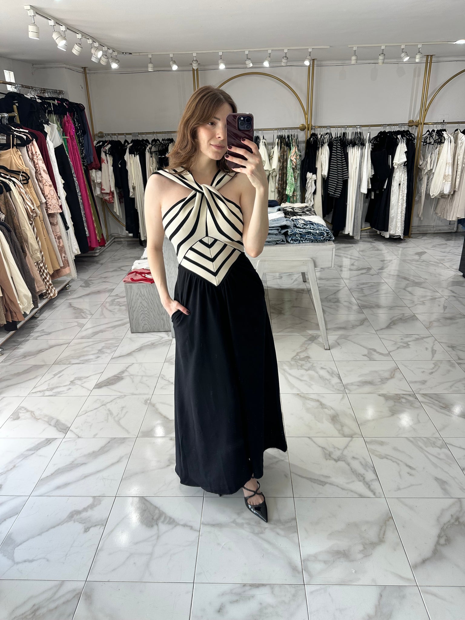 Vestido rayas