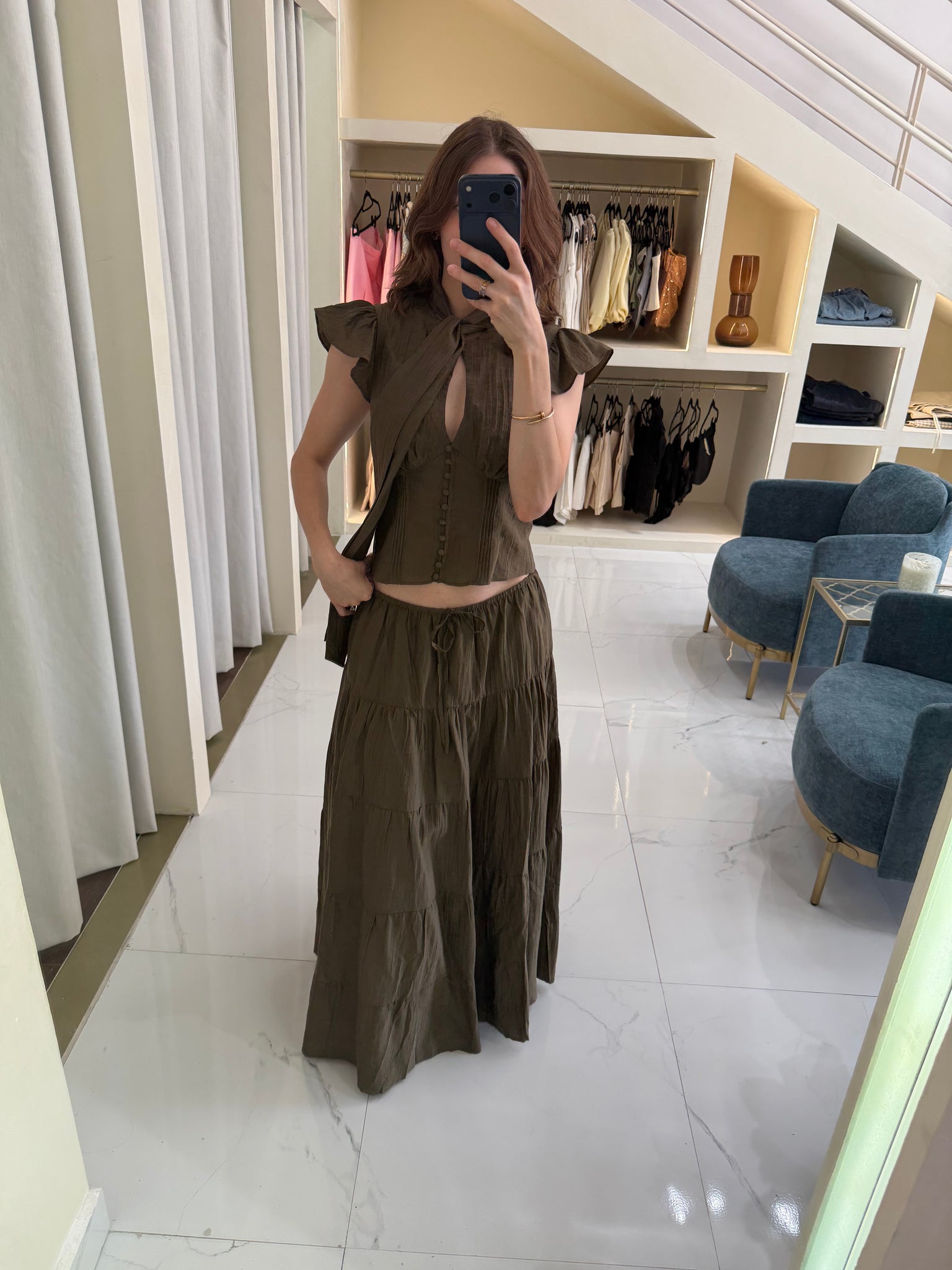 Blusa olive