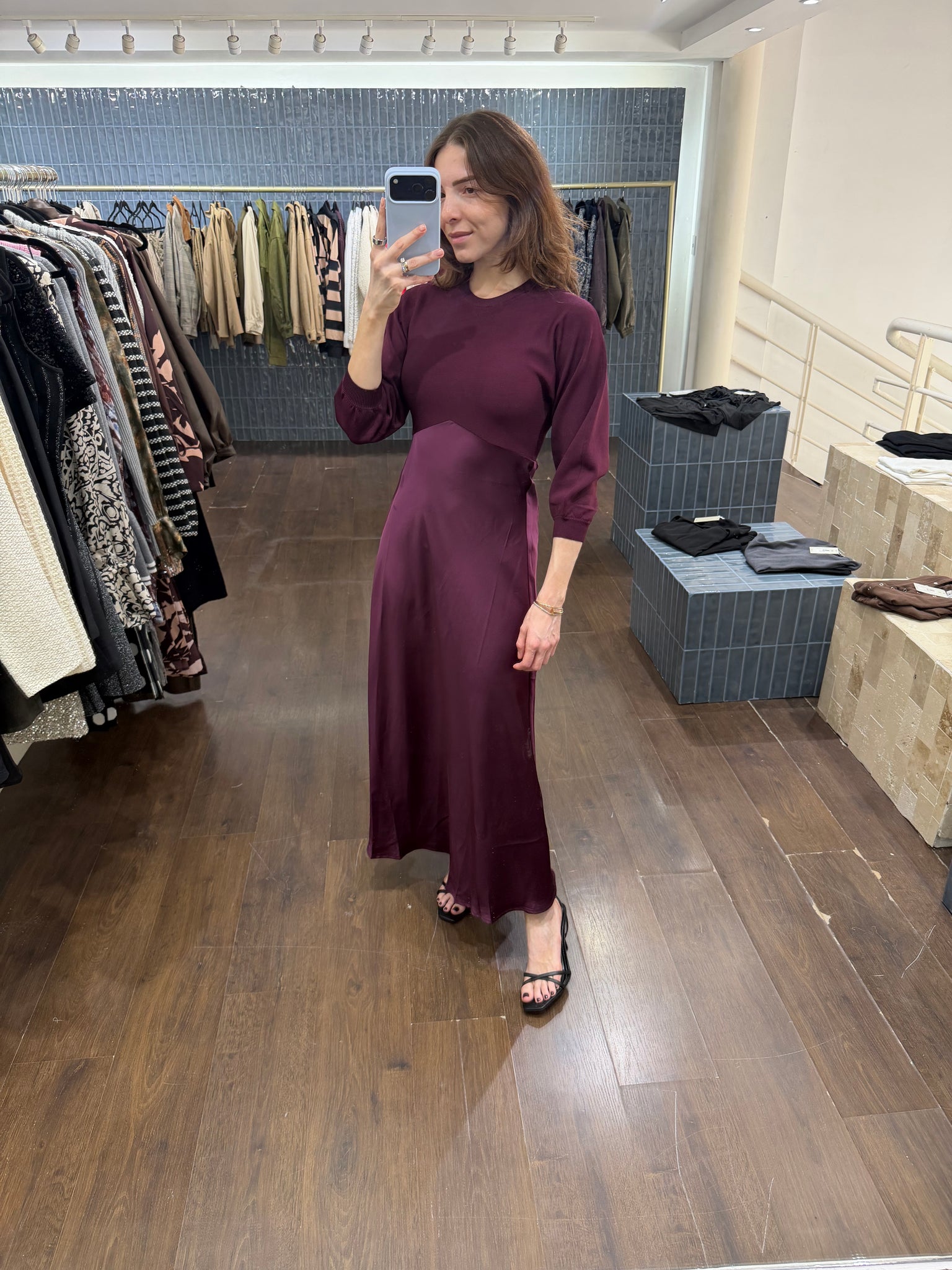 Vestido morado