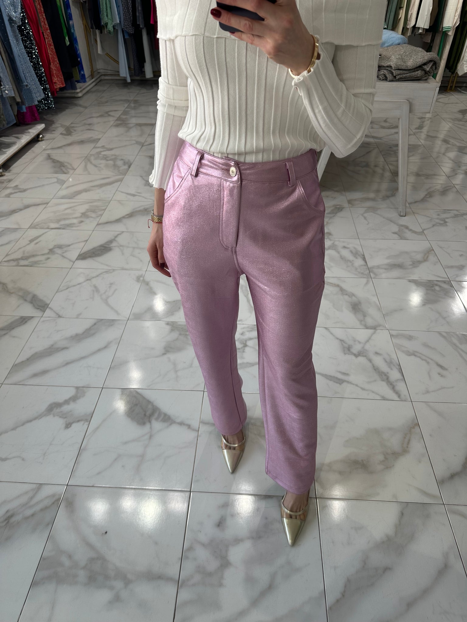 Pantalón rosa