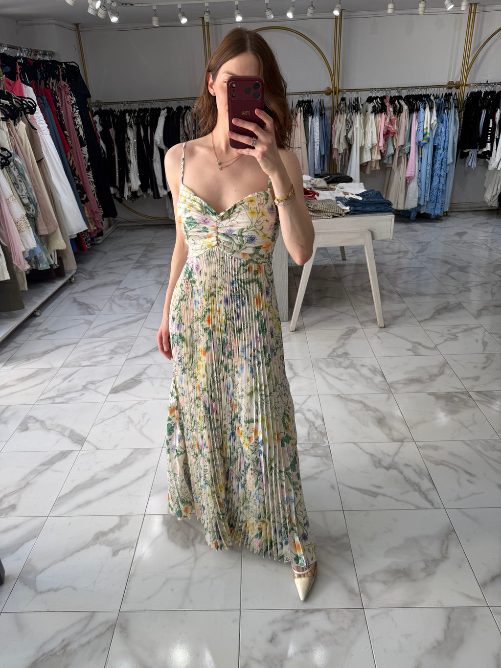 Vestido floreado