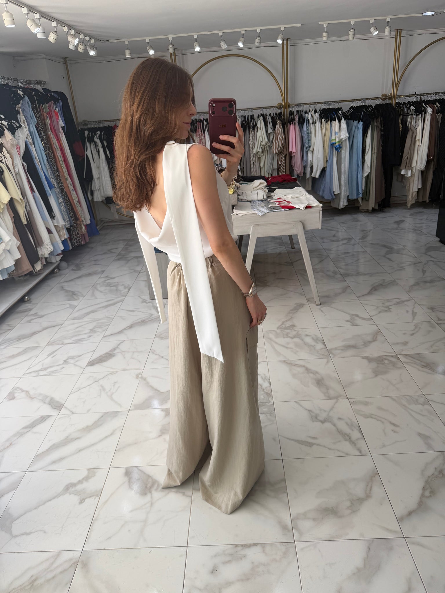 Blusa sin mangas
