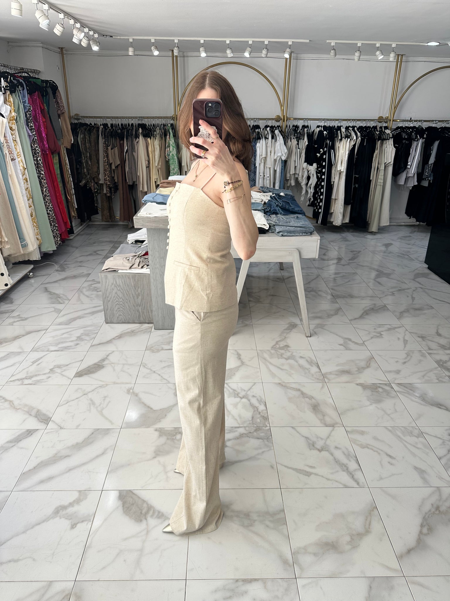 Pantalón beige