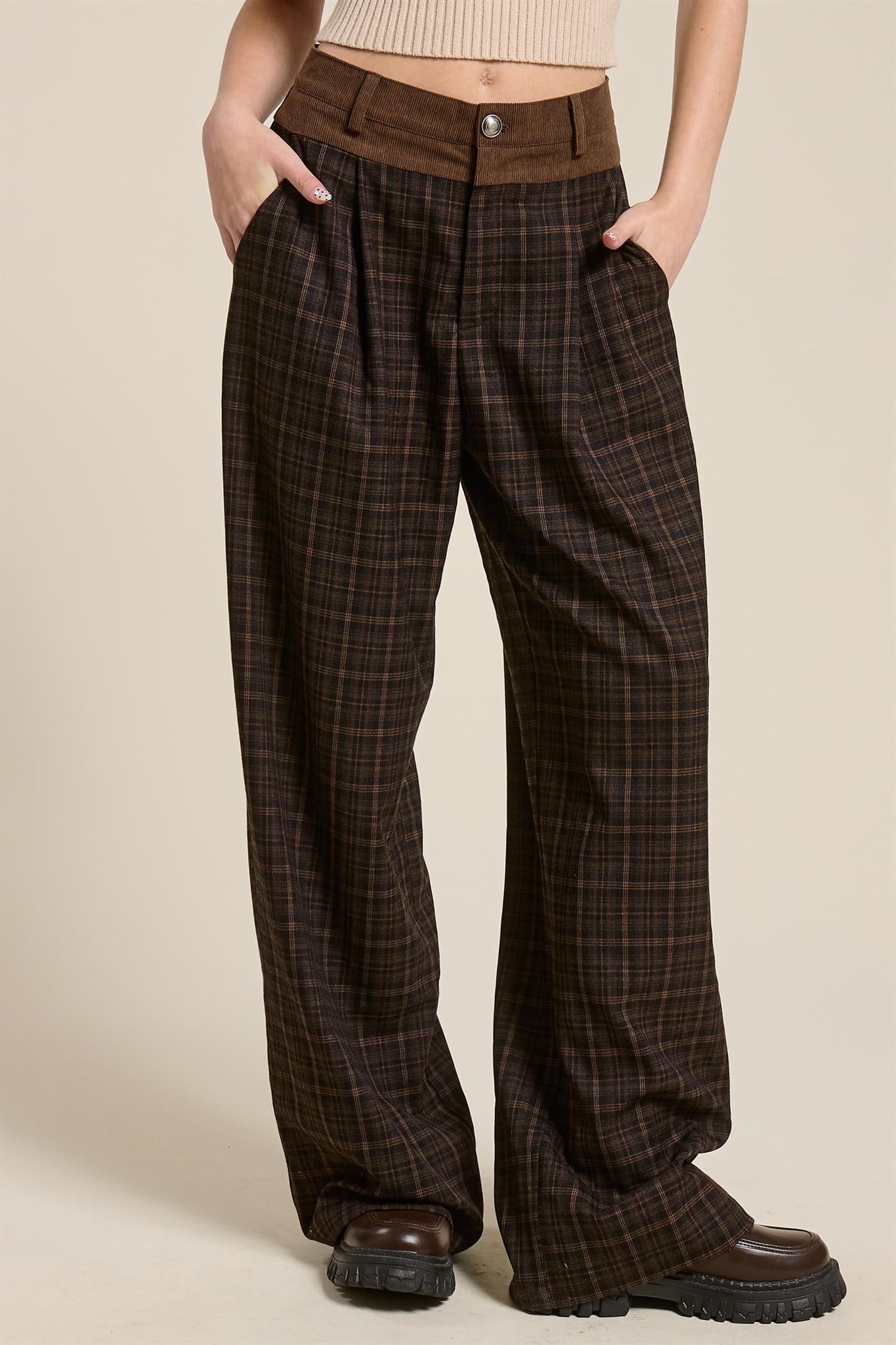 Pantalón de cuadros