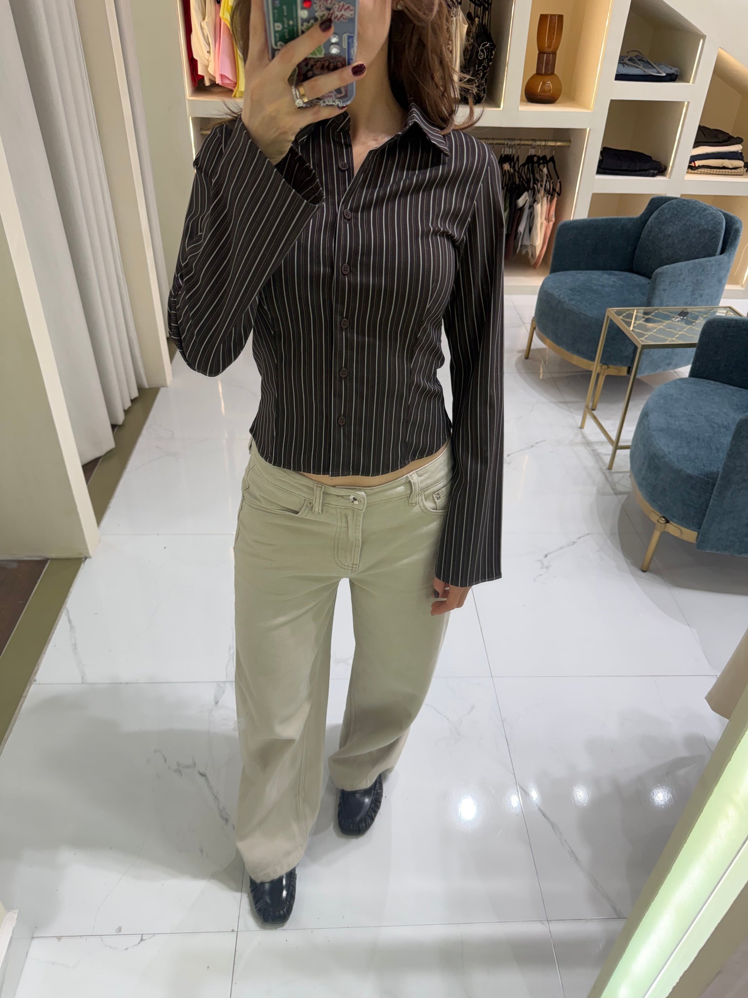 Camisa de rayas