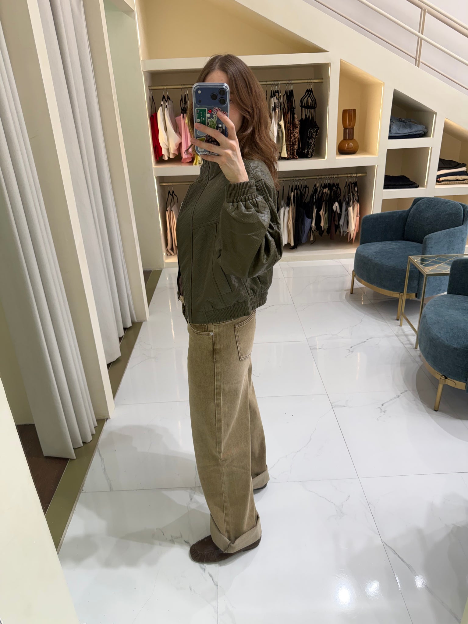 Jeans a la cadera