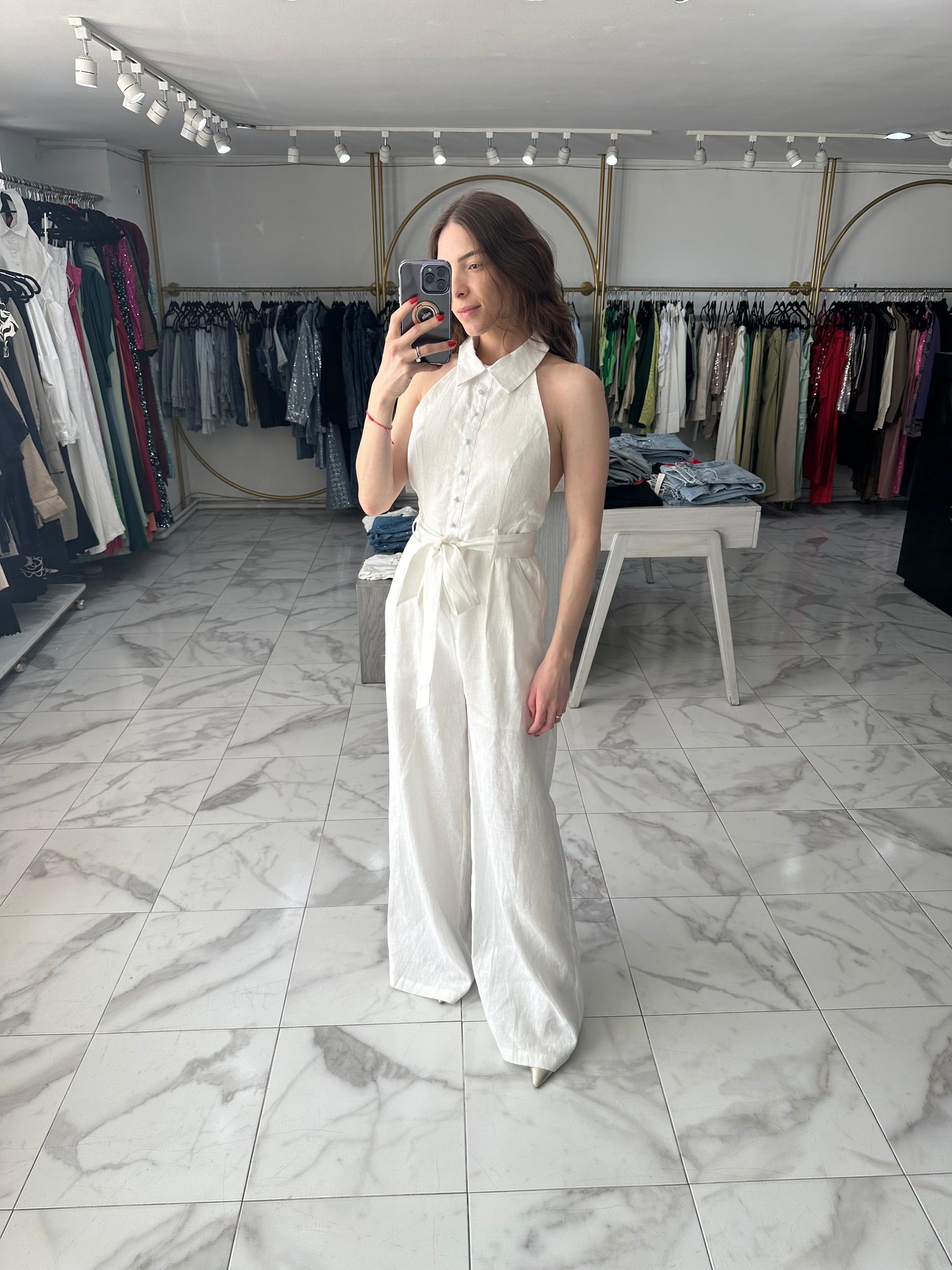 Jumpsuit blanco