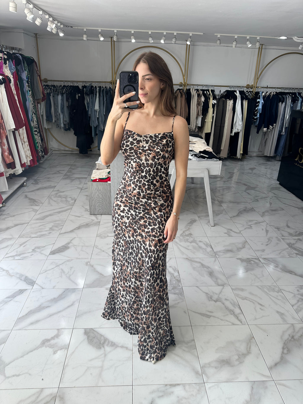 Vestido de leopardo