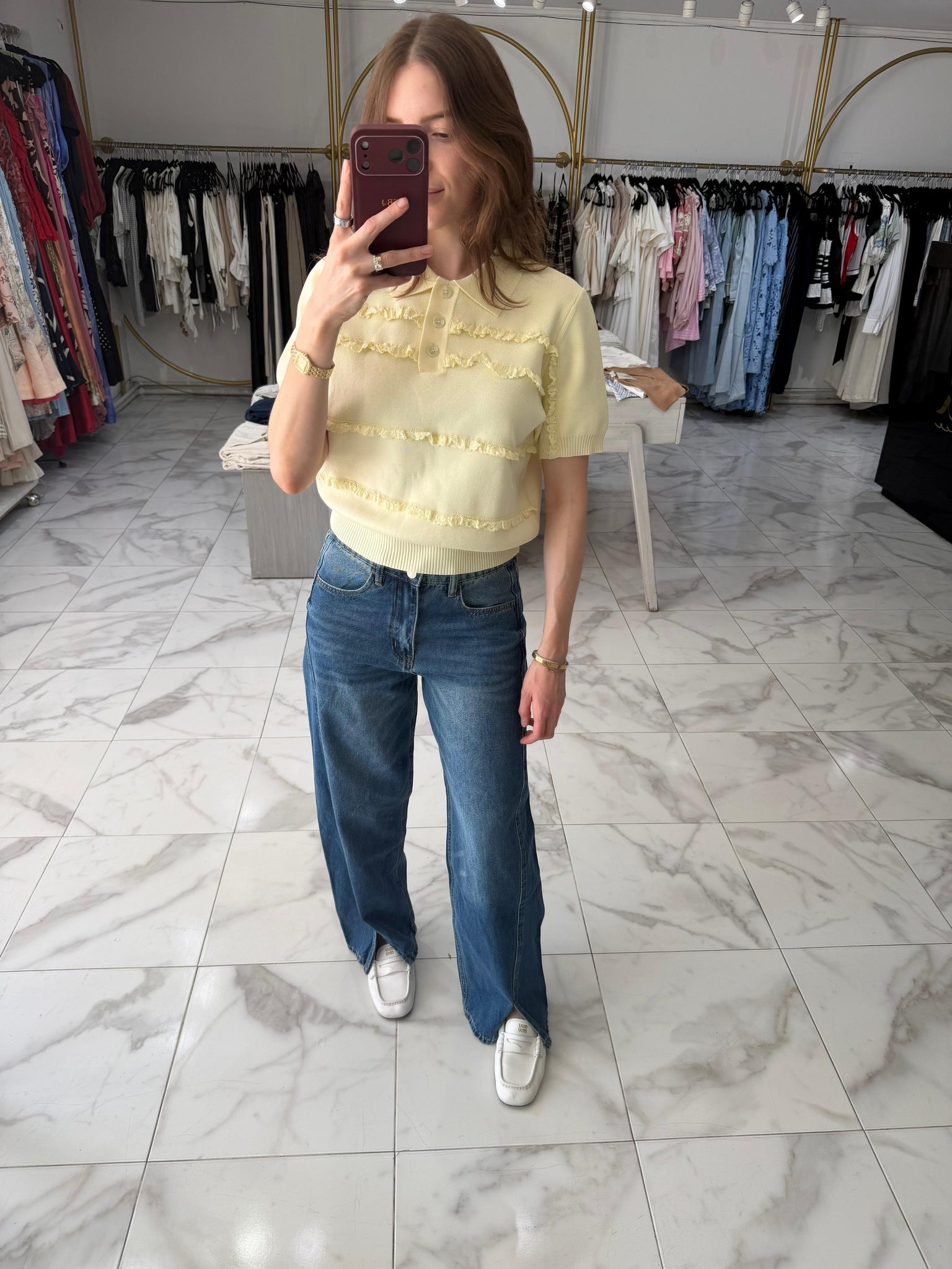 Blusa amarilla