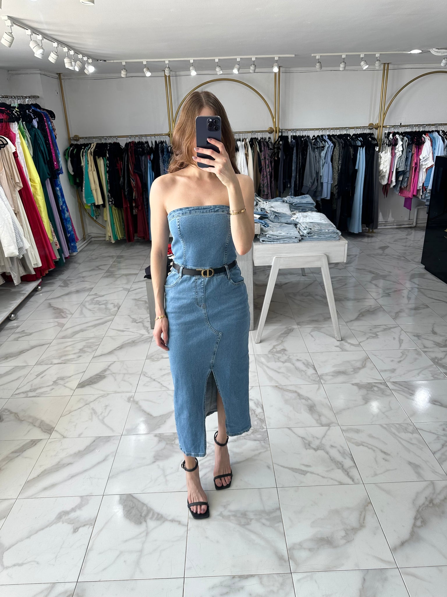 Vestido denim