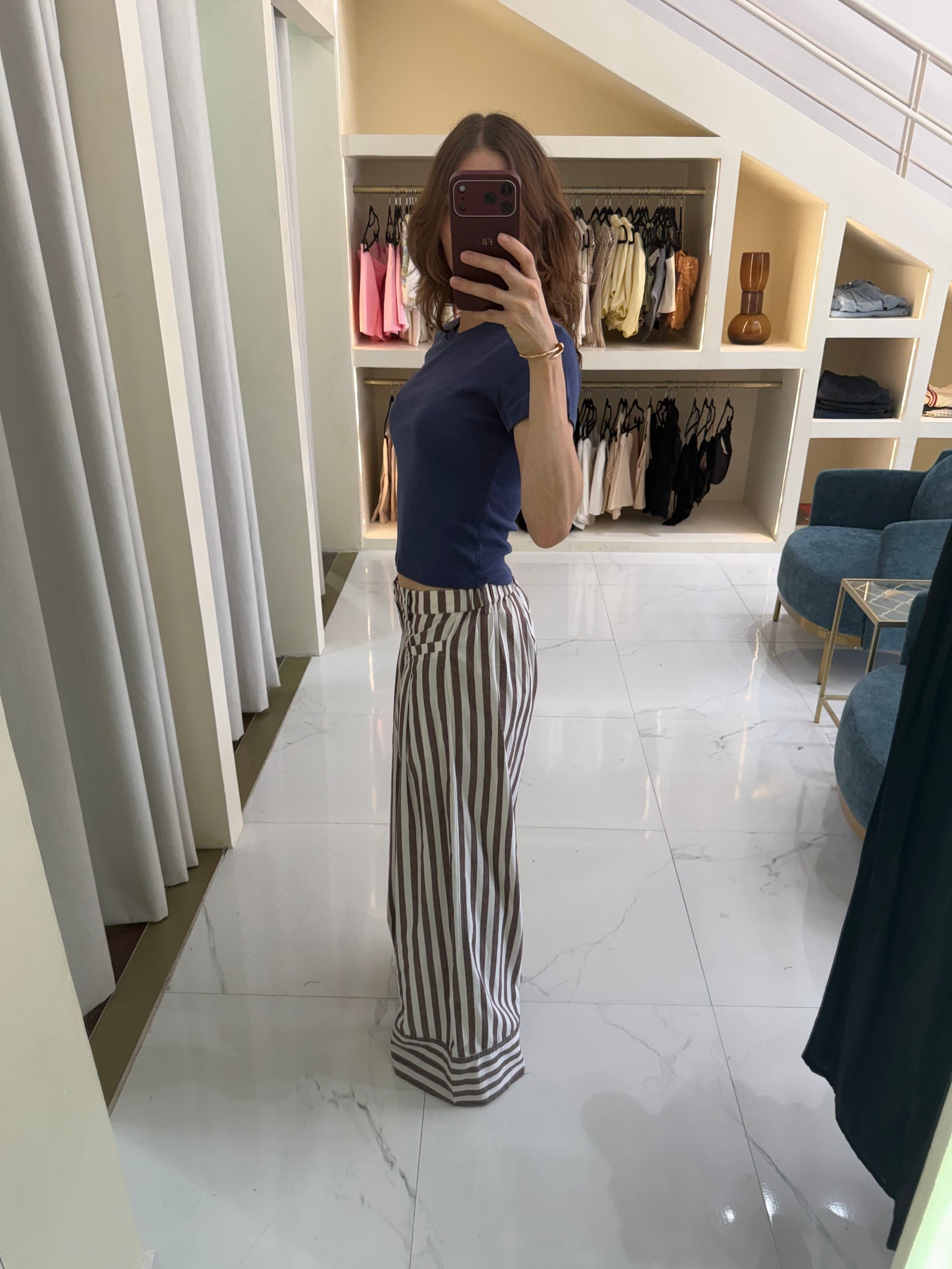 Pantalón de rayas