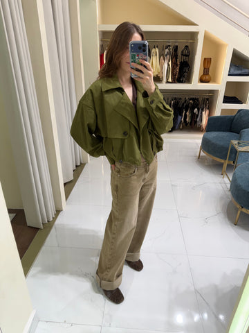 Chamarra olive