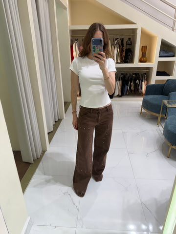 Jeans con tachuelas