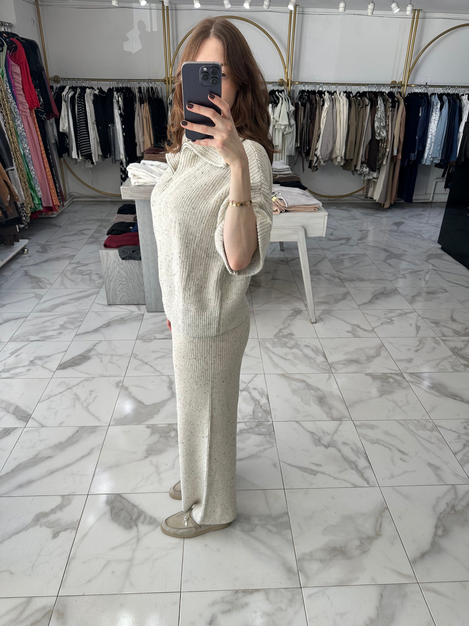 Pantalón de punto