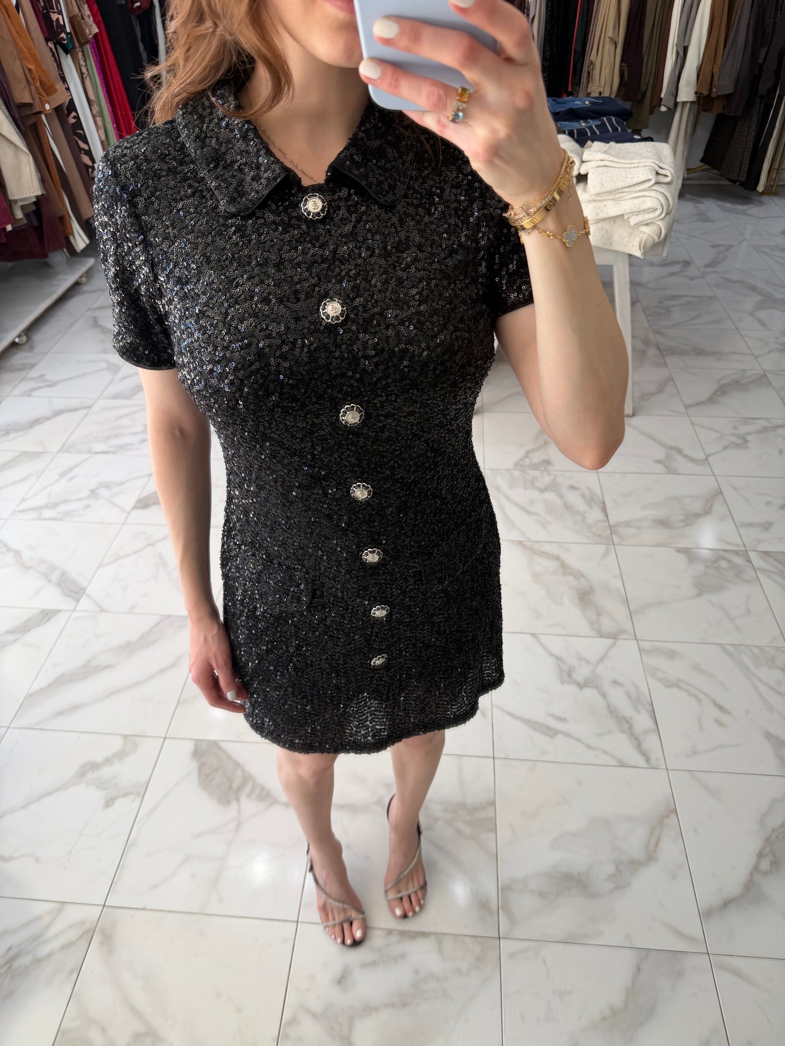 Vestido lentejuelas ngo