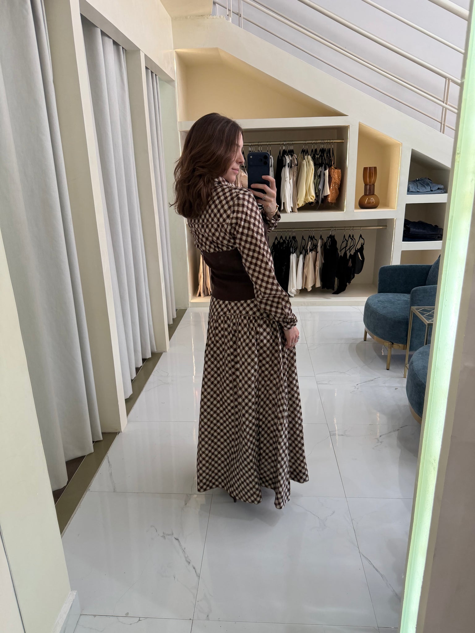 Falda cuadros