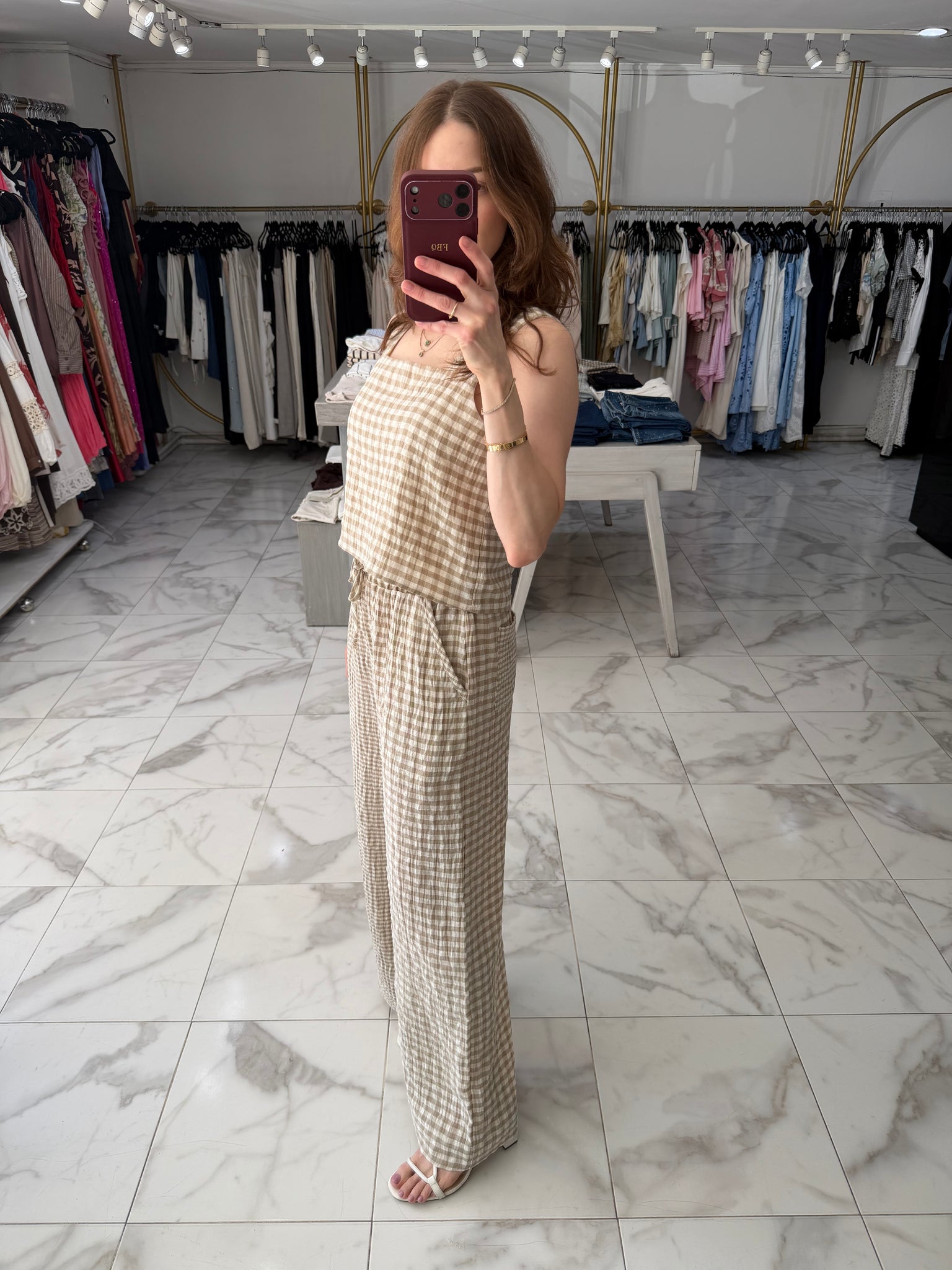 Blusa cuadros