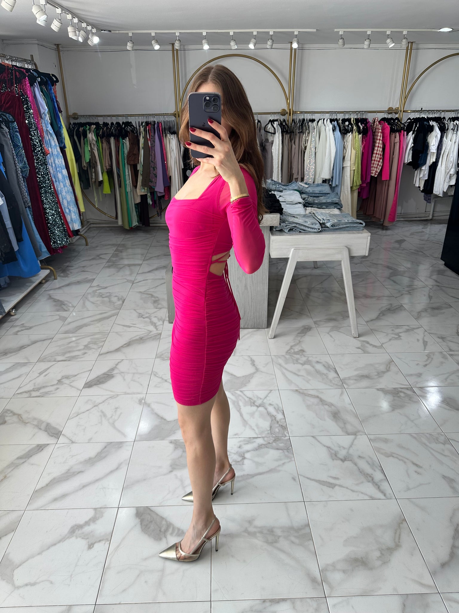 Vestido rosa