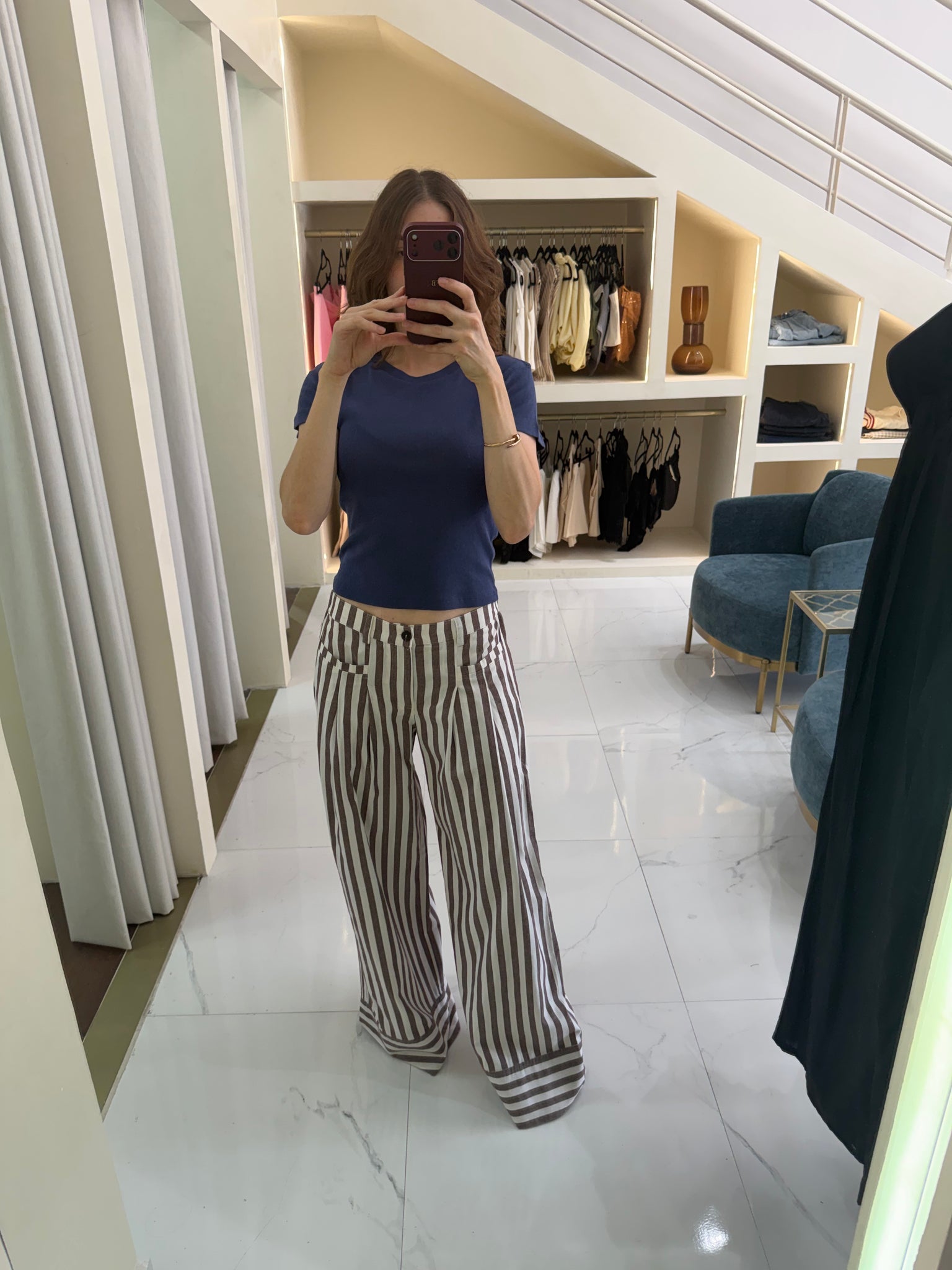Pantalón de rayas