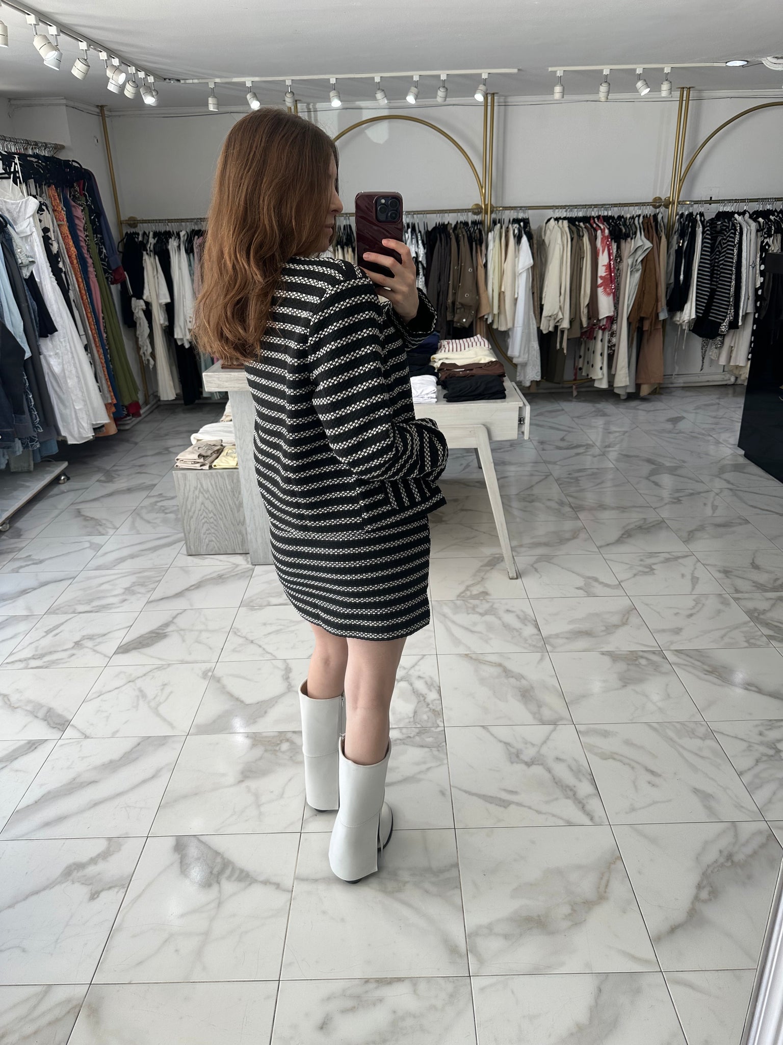 Falda black&white