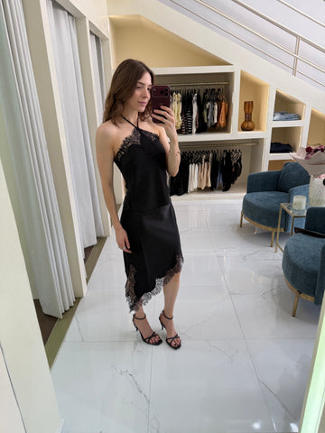 Falda encaje