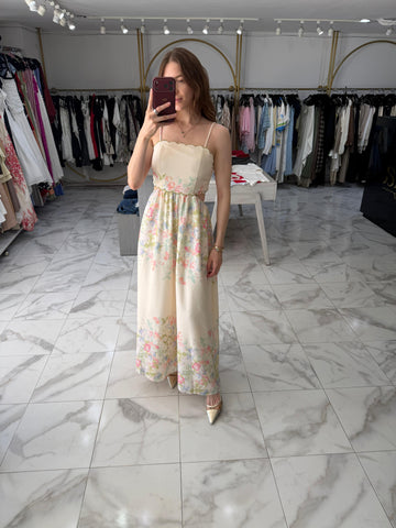 Vestido con flores