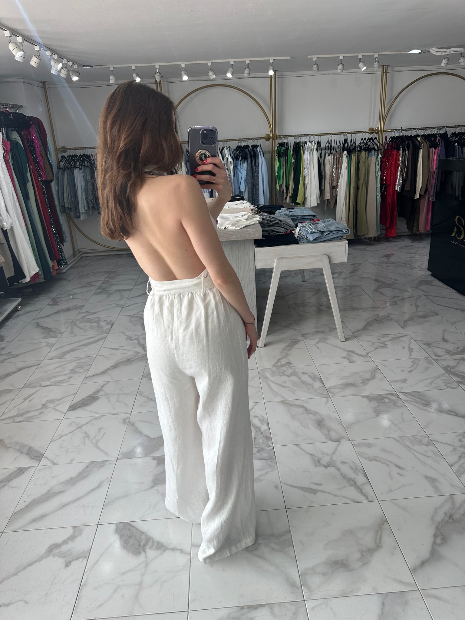 Jumpsuit blanco