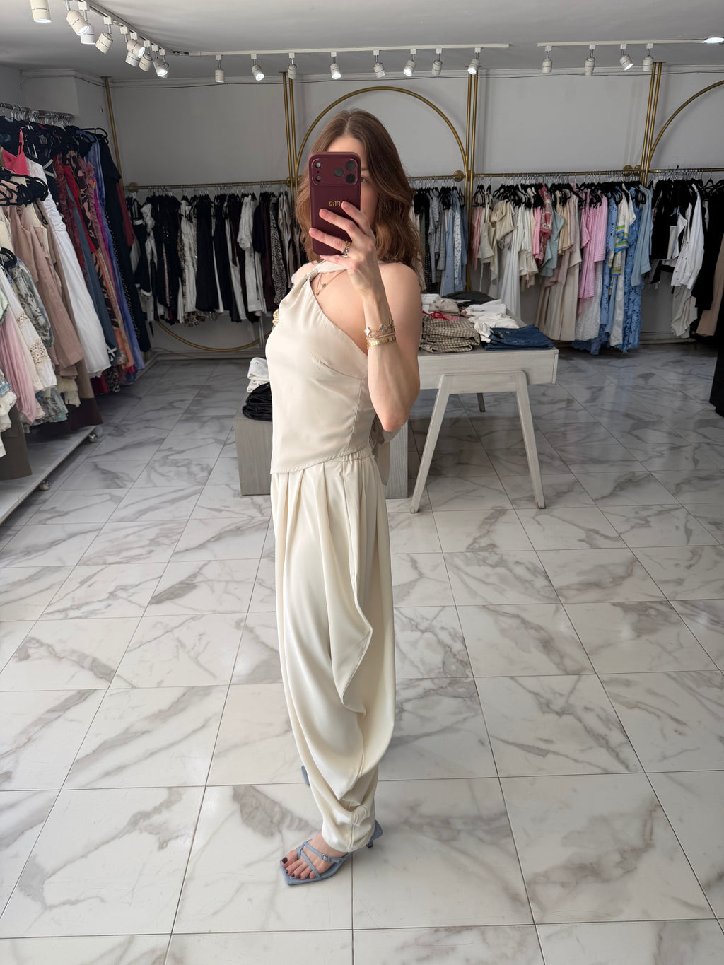 Blusa beige