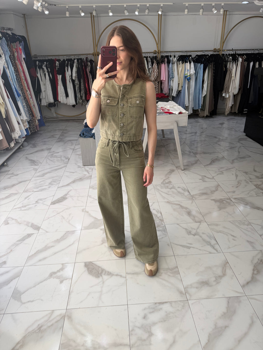 Pantalón De Mezclilla