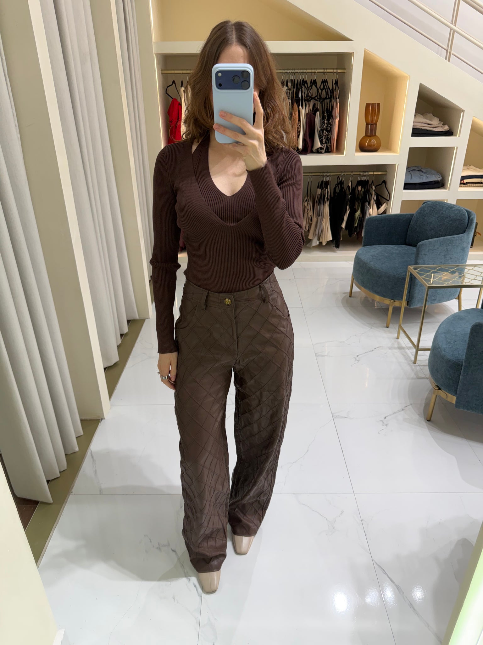 Pantalón cuadros