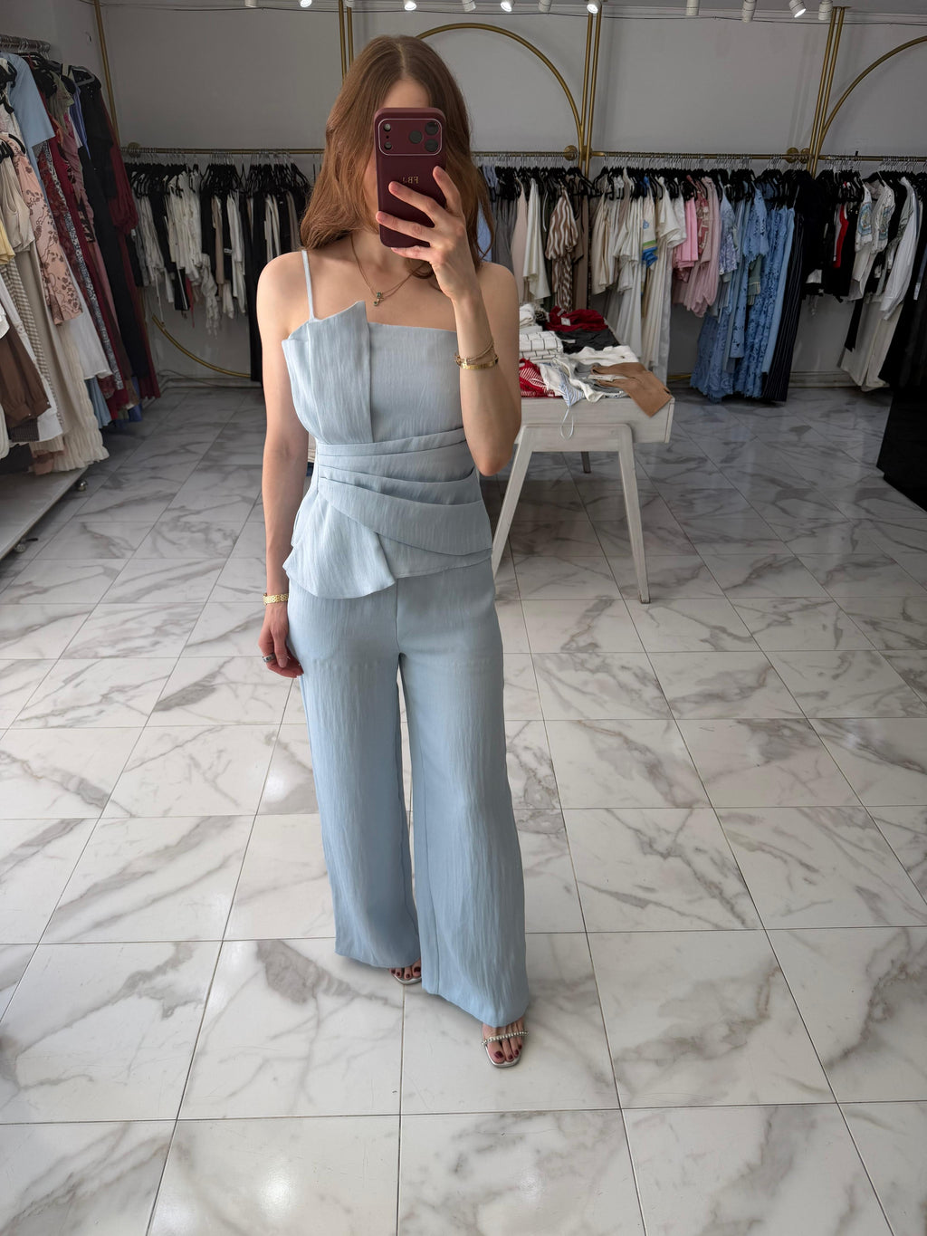 Blusa pinzas