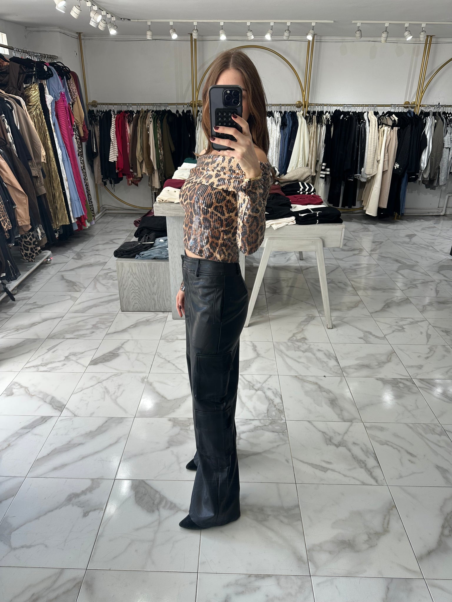 Blusa de leopardo