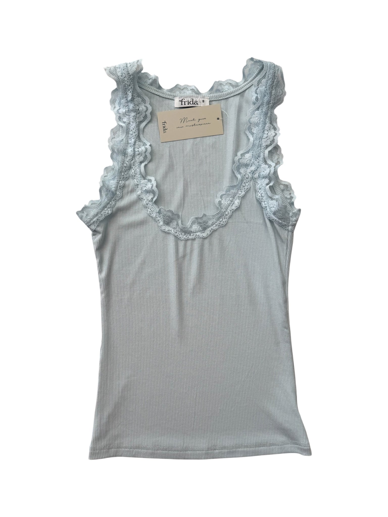 Blusa tirantes y encaje