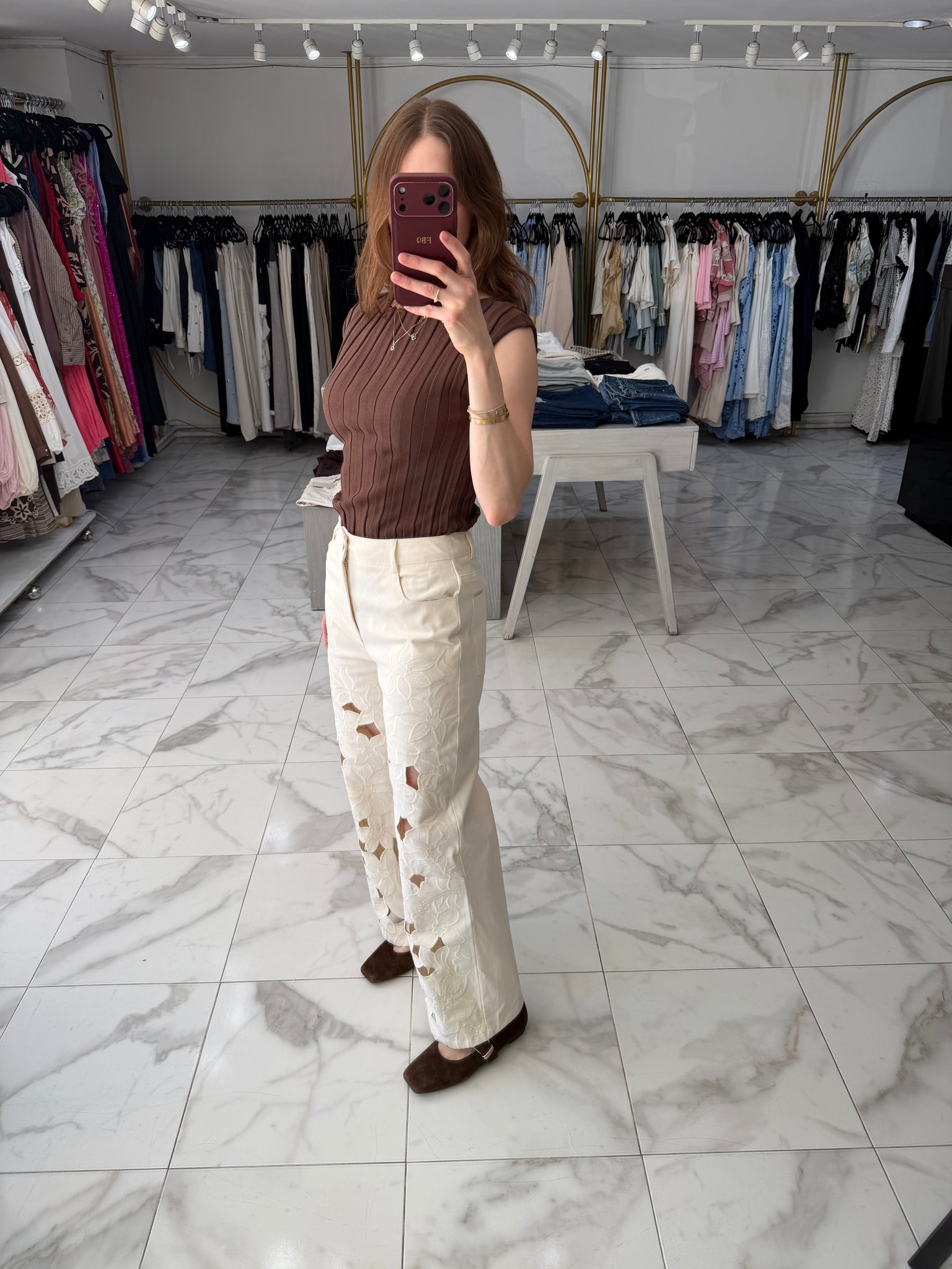 Pantalón flores