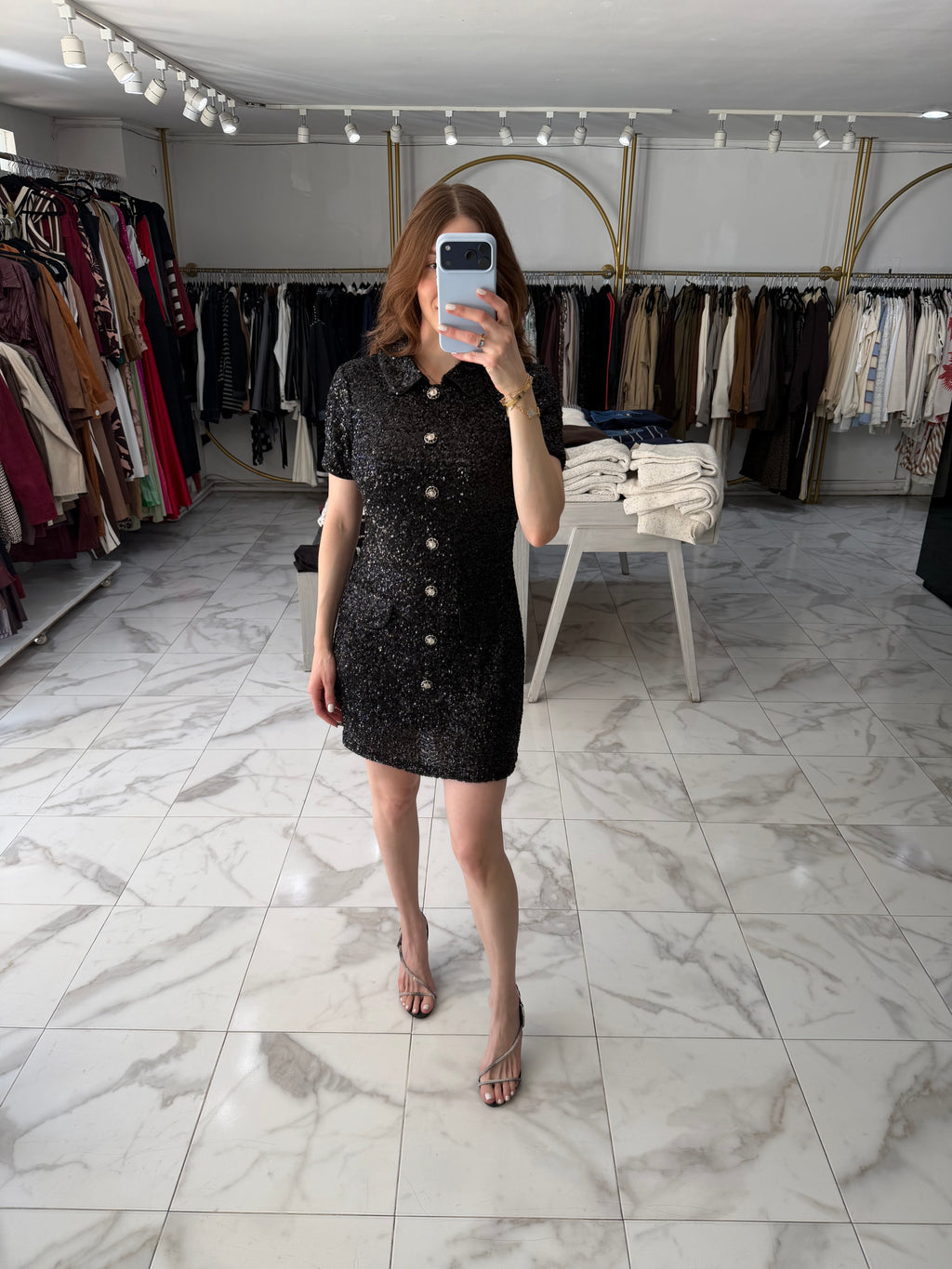 Vestido lentejuelas ngo