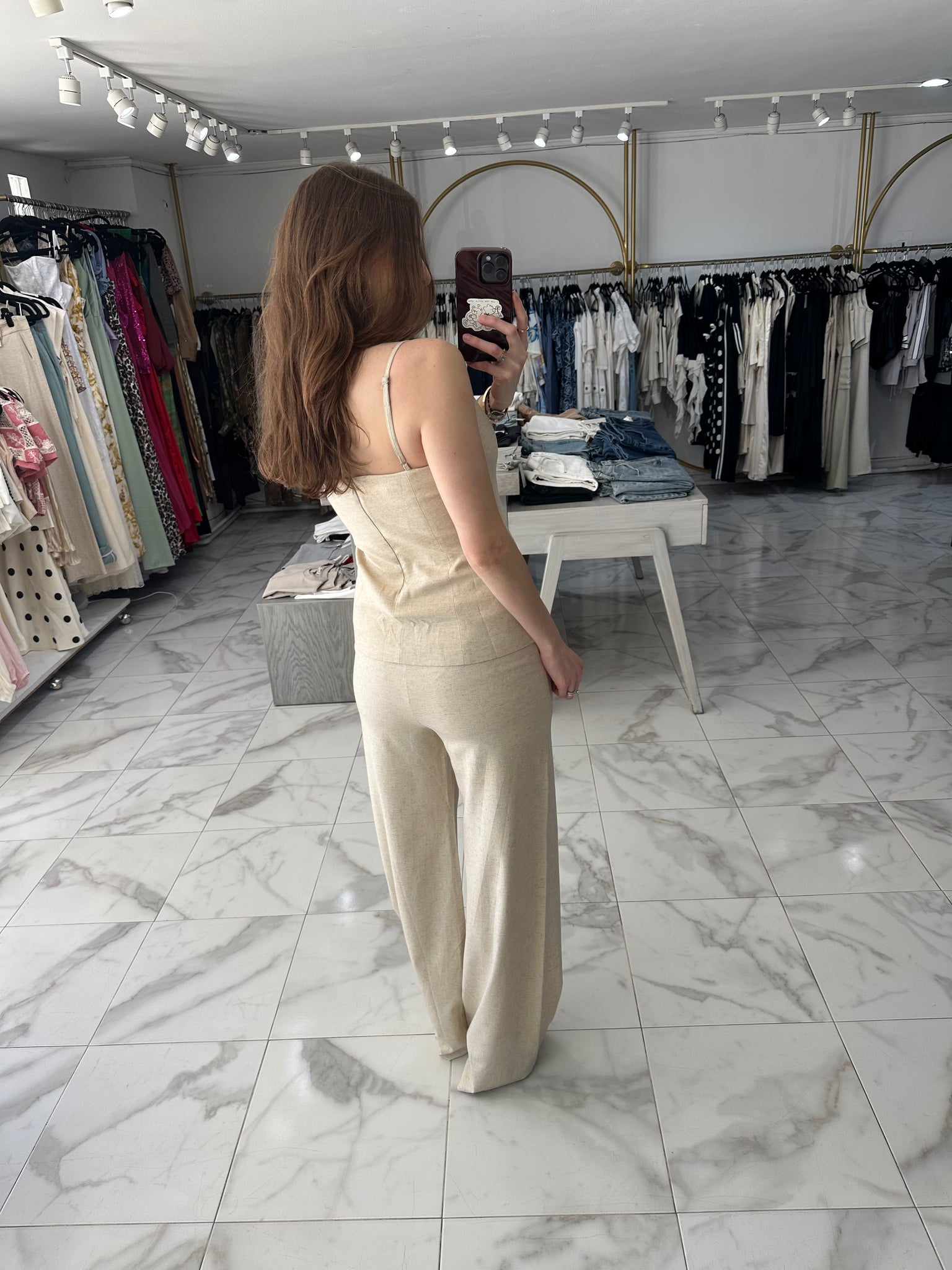 Pantalón beige