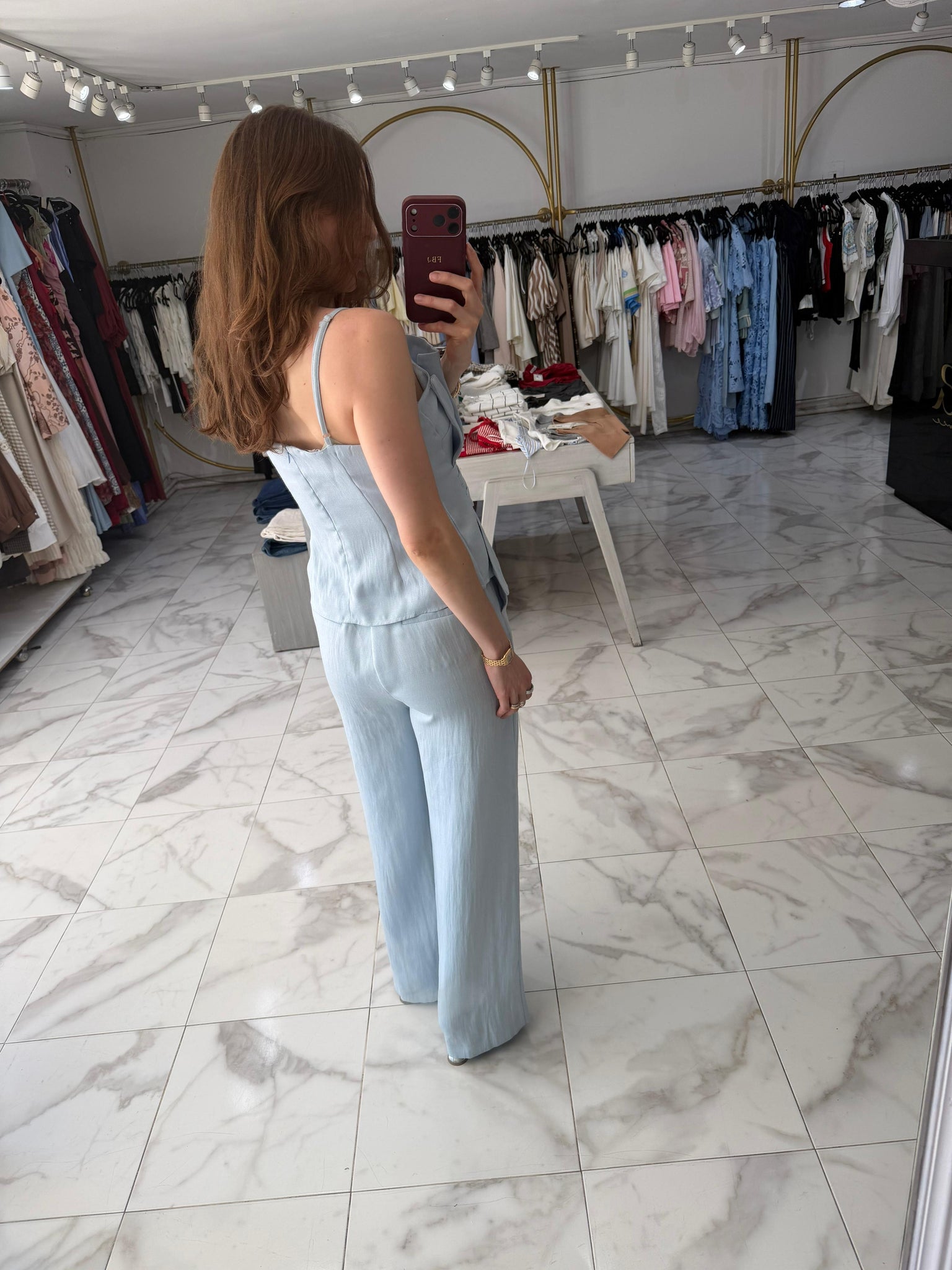 Pantalón azul