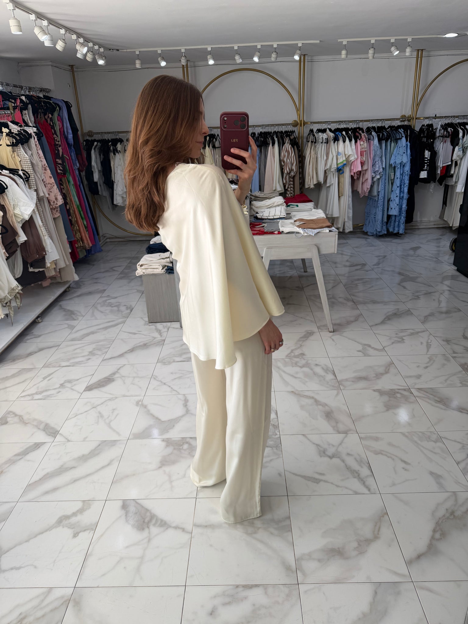 Pantalón satinado