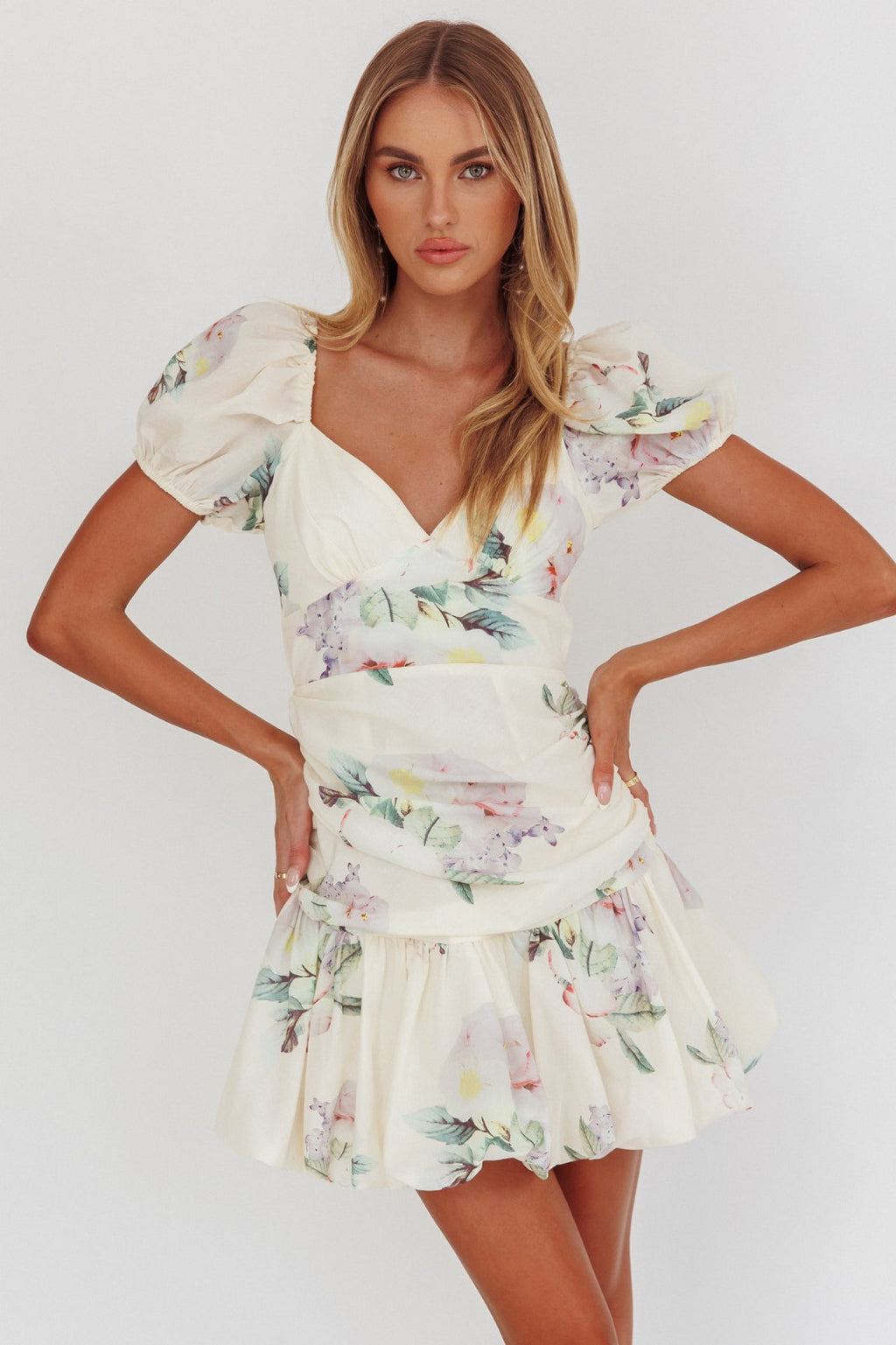 Vestido floreado
