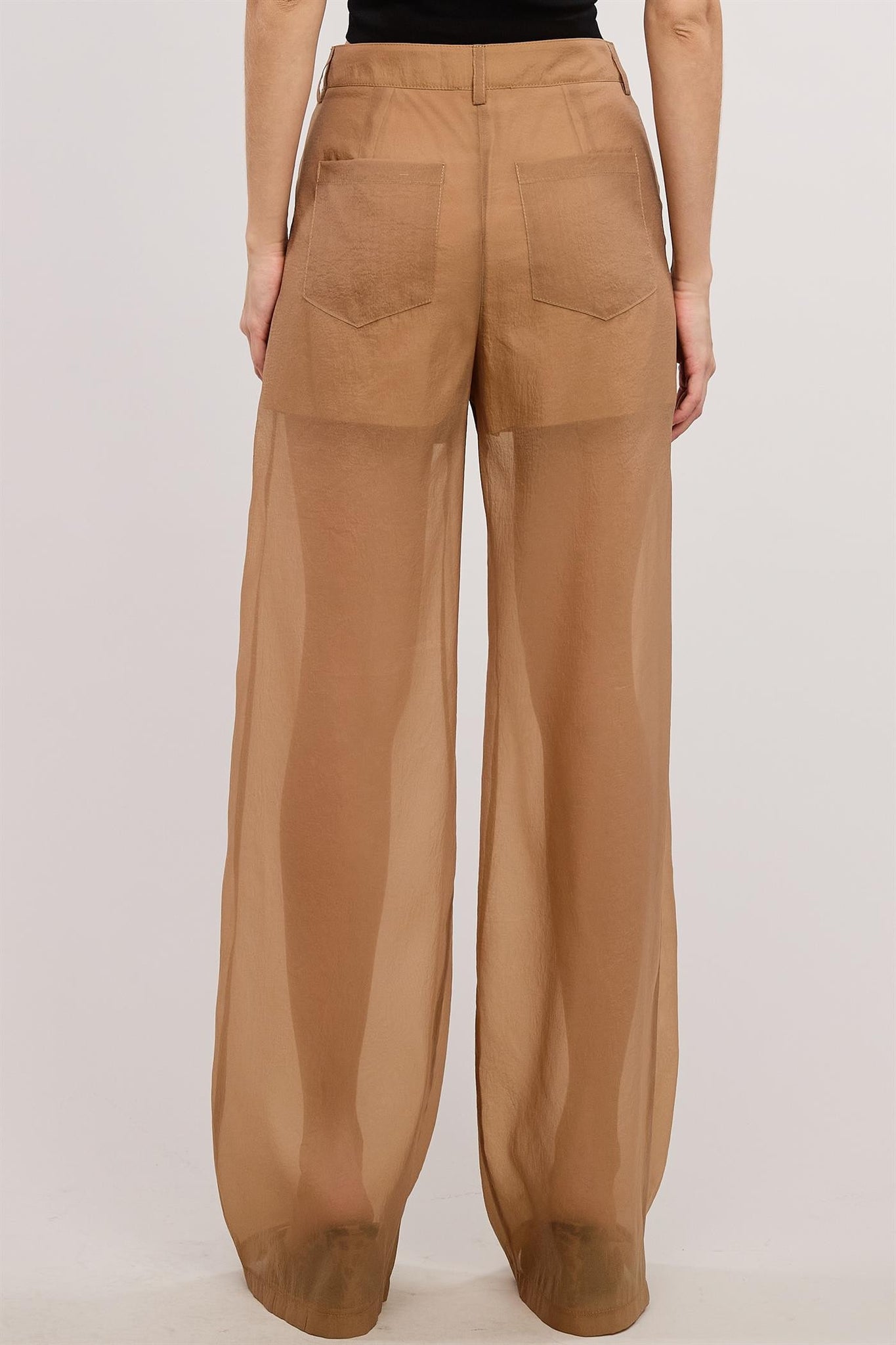 Pantalón transparente