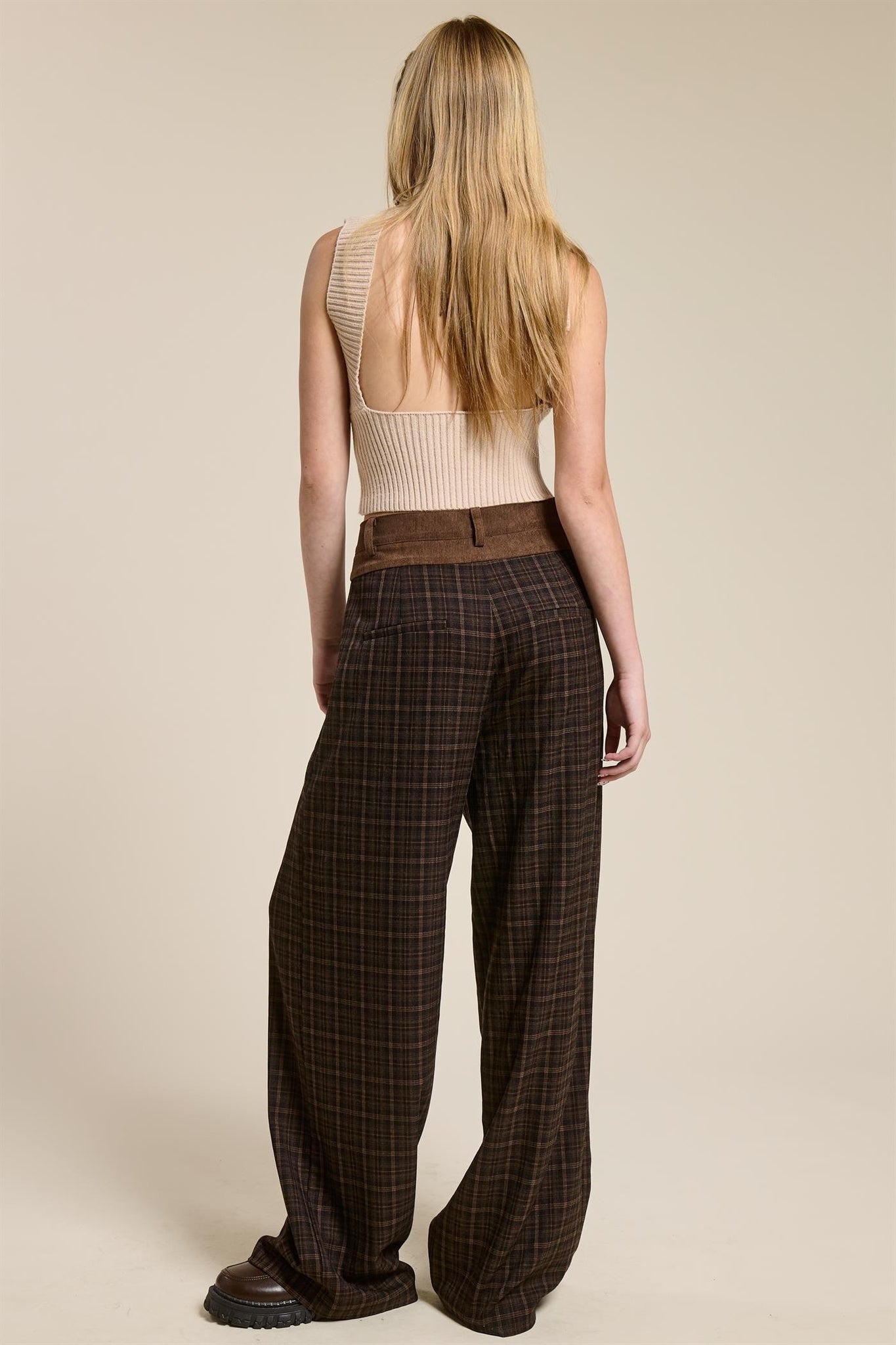 Pantalón de cuadros