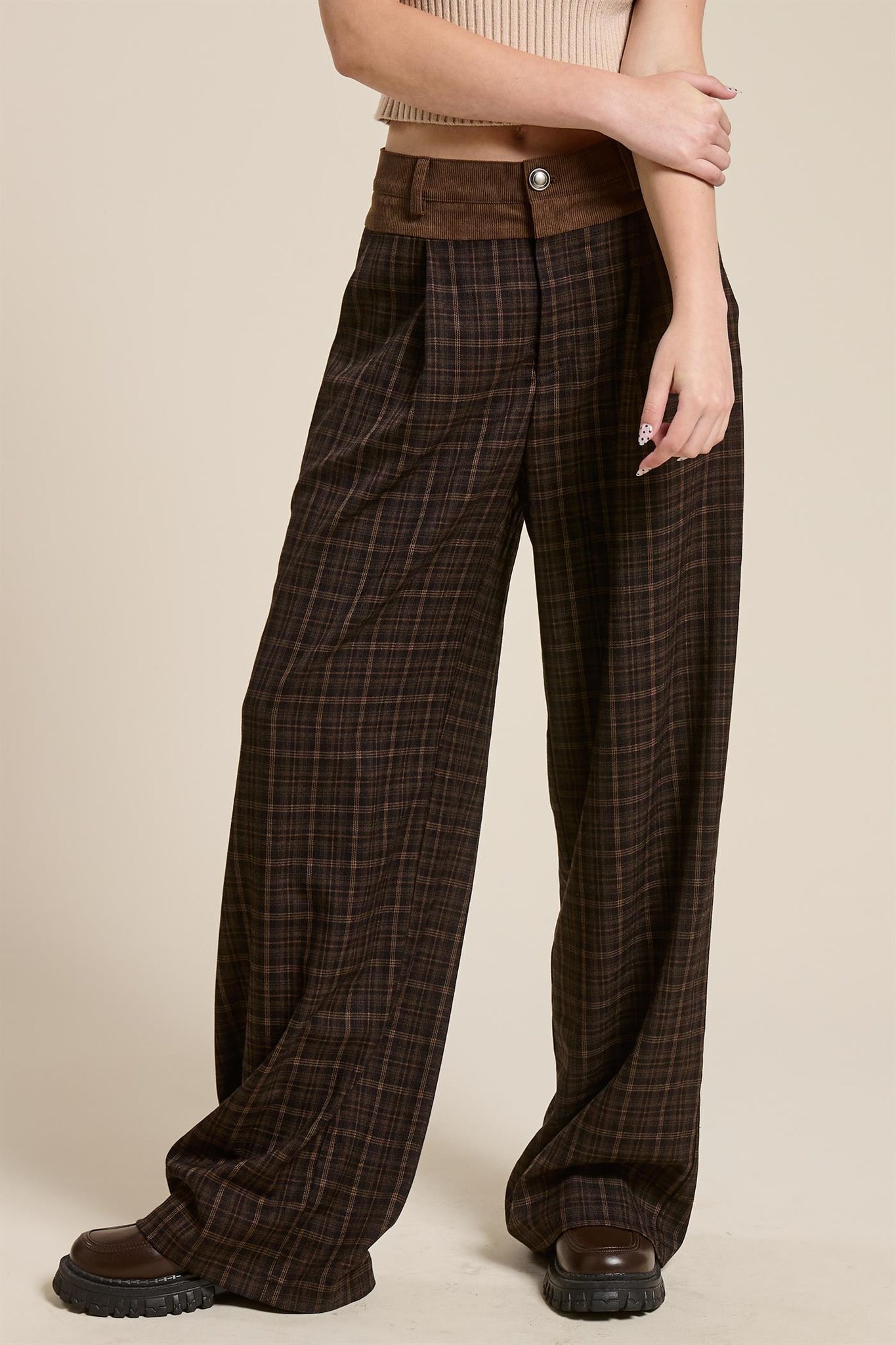 Pantalón de cuadros