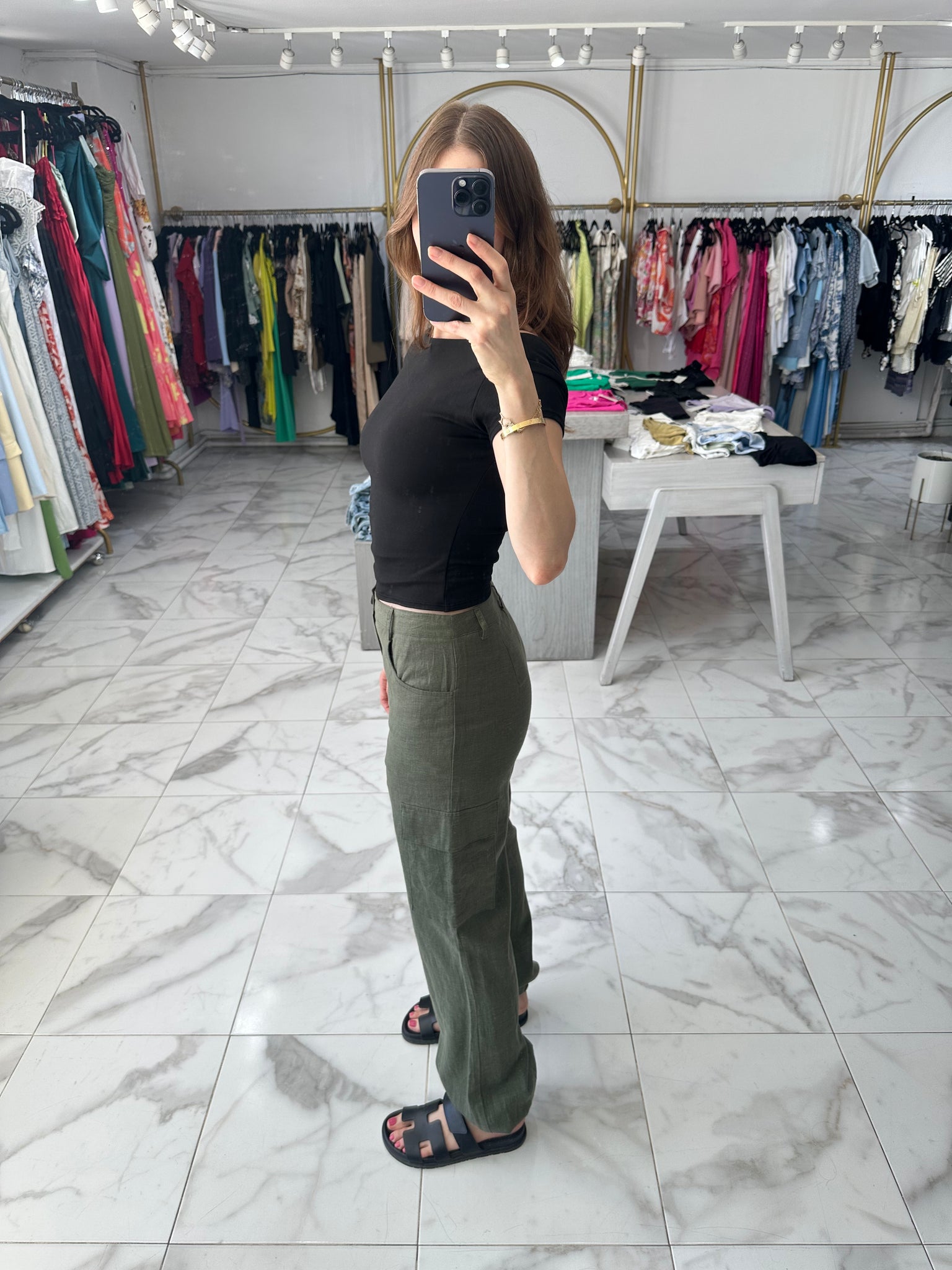 Cargo pants verdes