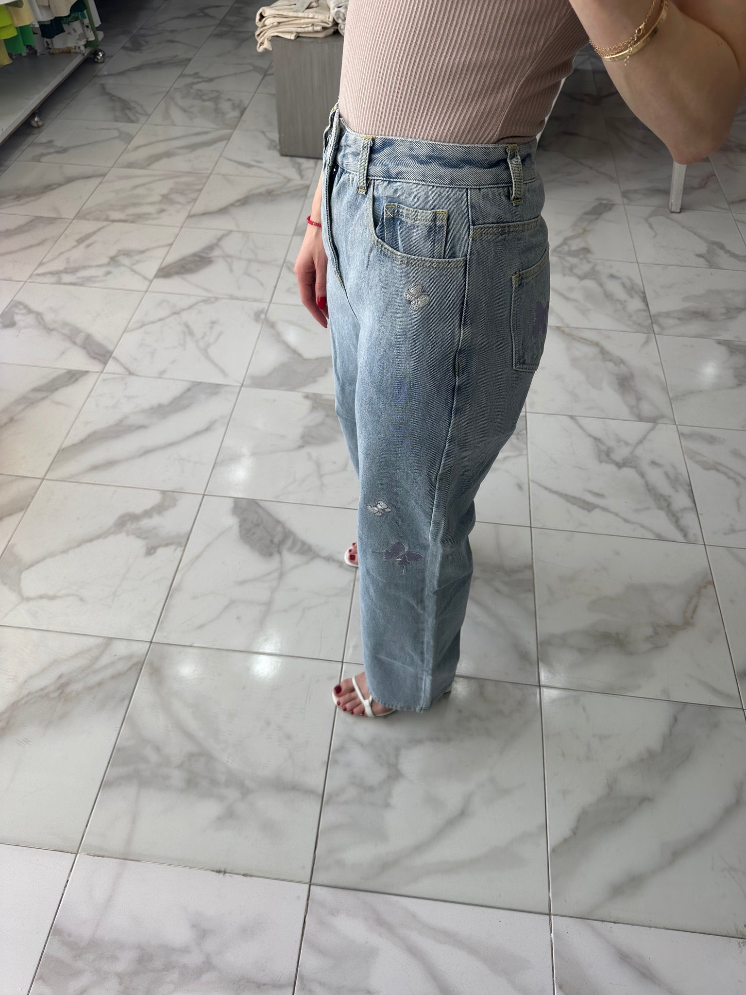 Jeans mariposa